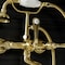 Kingston Brass AE551T7 7-Inch Wall Mount Tub Faucet with Hand Shower, Brushed Brass AE551T7 - alternate 4